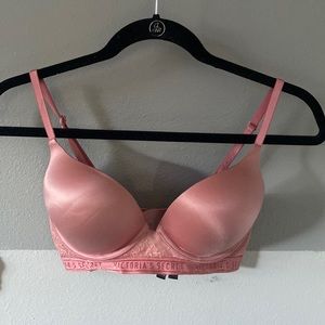 Salmon pink bombshell push up VS bra  #245